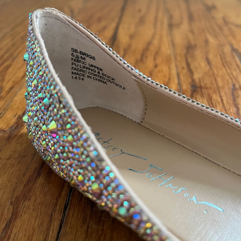 NWOT Betsey Johnson Brigs Ballet Flats - Picture 6 of 7